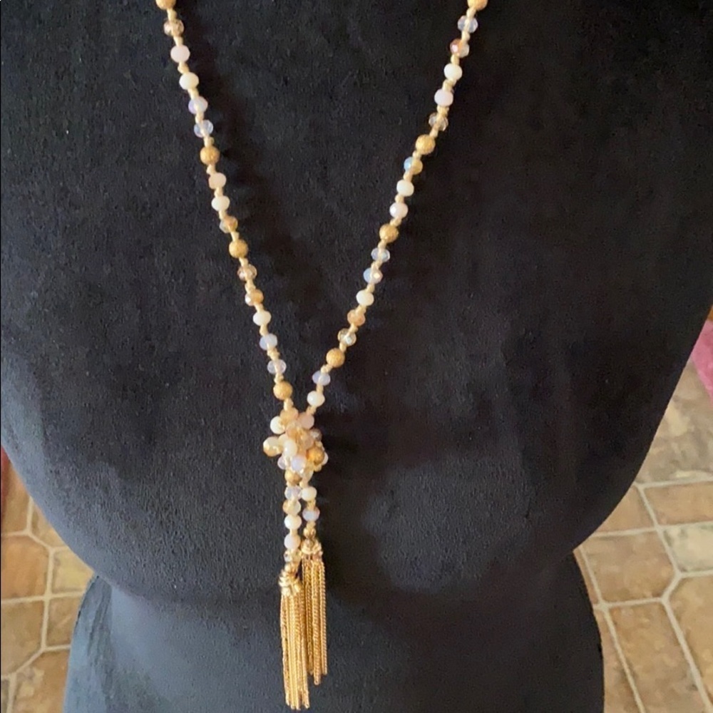 New without tags statement necklace and earrings